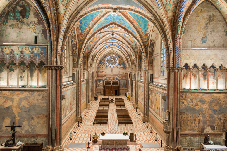 1_Basilica Superiore - vista dall'alto